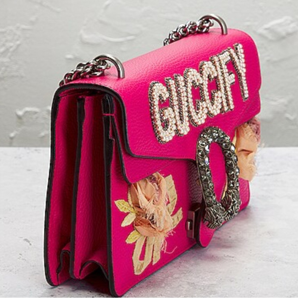 Gucci Guccify Dionysus Shoulder Bag in Pink; Full Inclusion 💕💕💕 - Picture 4 of 17